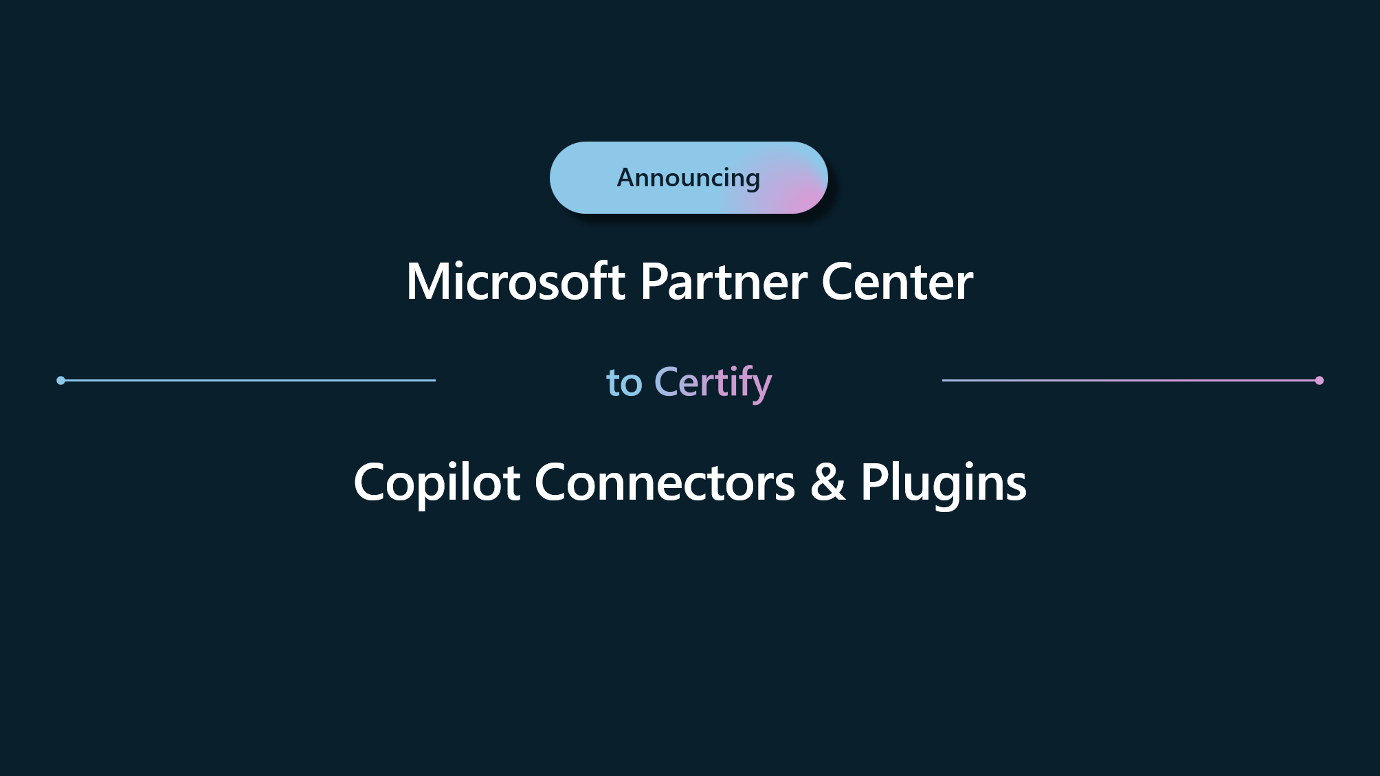 Announcing Partner Center to certify and publish Power Platform Copilot connectors and plugins